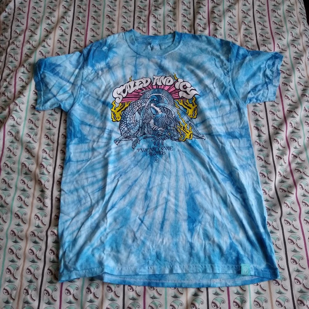 TWENTY ONE PILOTS SURF DRAGON T-SHIRT (Size: M)